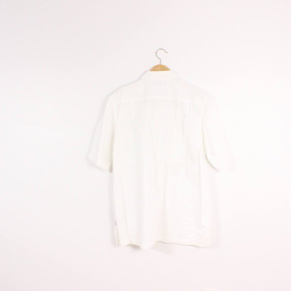 Croft & Barrow Mens White Button Shirt - Picture 3 of 3